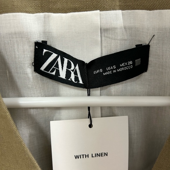 NWT Zara Beige Vest - Picture 2 of 4